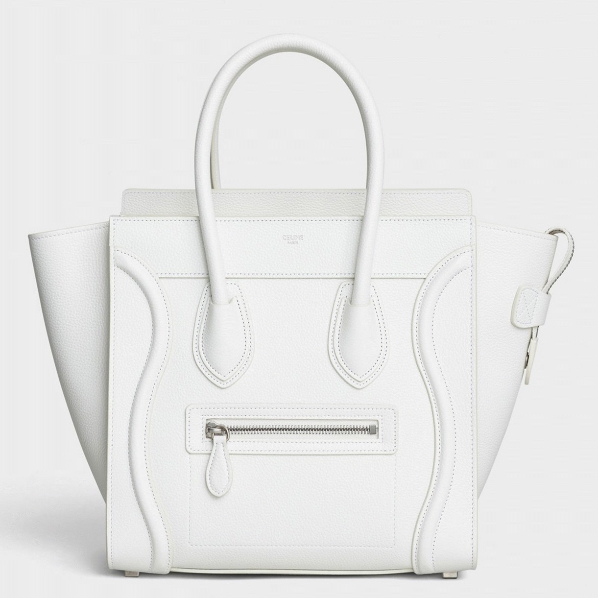 ce1i*e micro lU*gage tote bag fake in white
