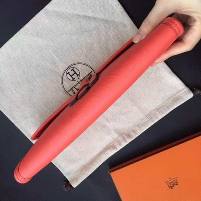 Flamingo replica luxury H**me5 Jige Elan clutch bag