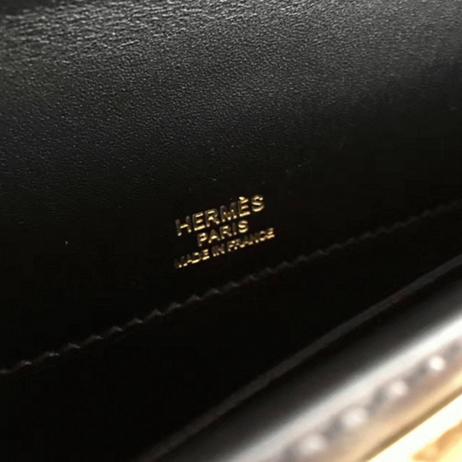 Black Box Replica H**me5 Kelly Cut Clutch Classic Design