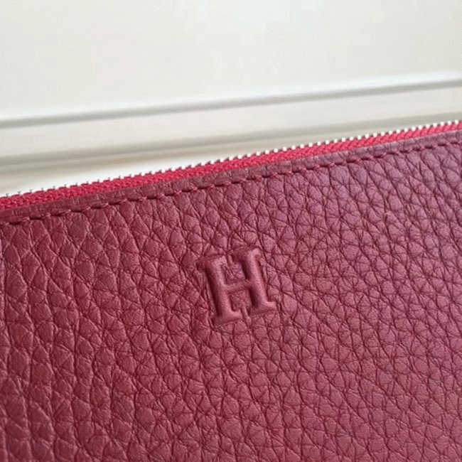 Ruby Designer Knockoff H**me5 Wallet Azap Zipped