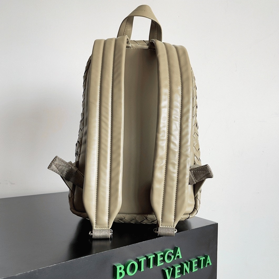 Fake B0tt*ga Ven*ta Small Backpack Taupe