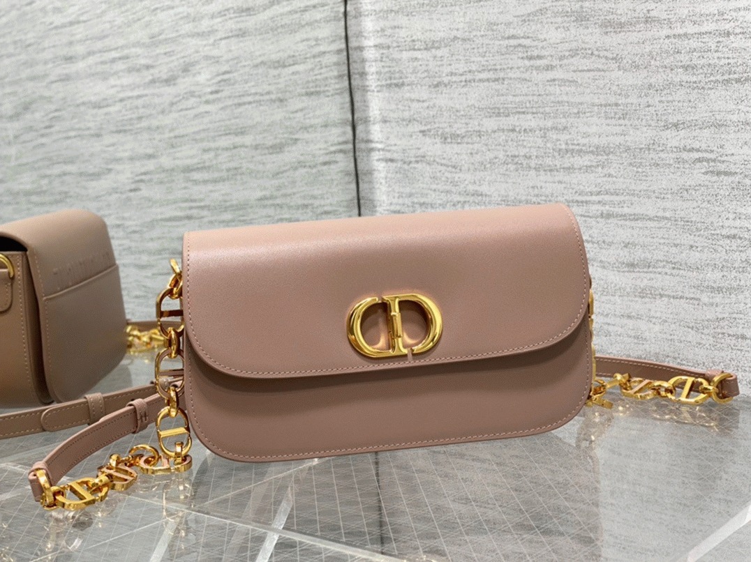 D10r 30 Montaigne Avenue Bag Fake in Heritage Pink Box Calfskin