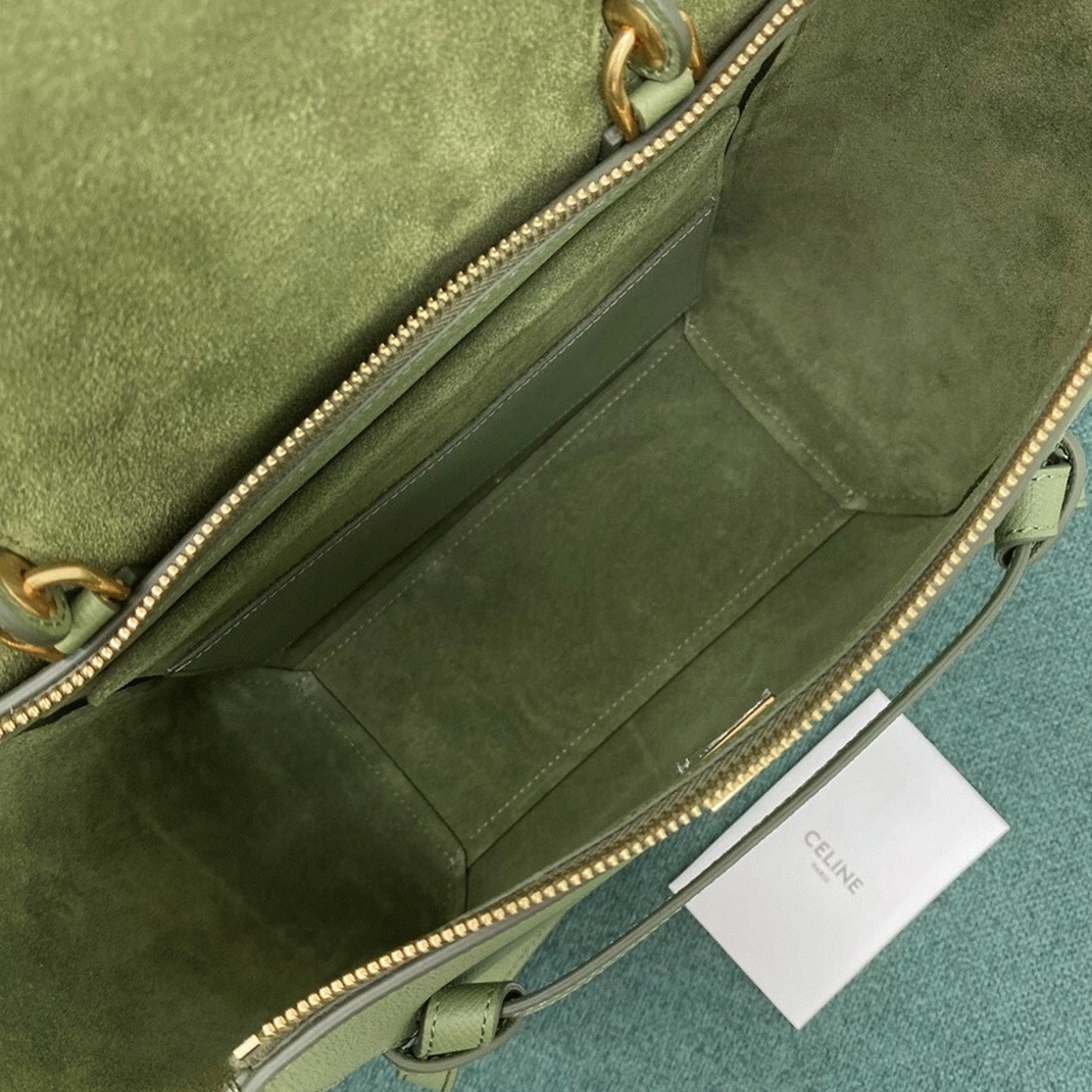 Ce1i*e Micro Belt Bag Knockoff in Light Khaki