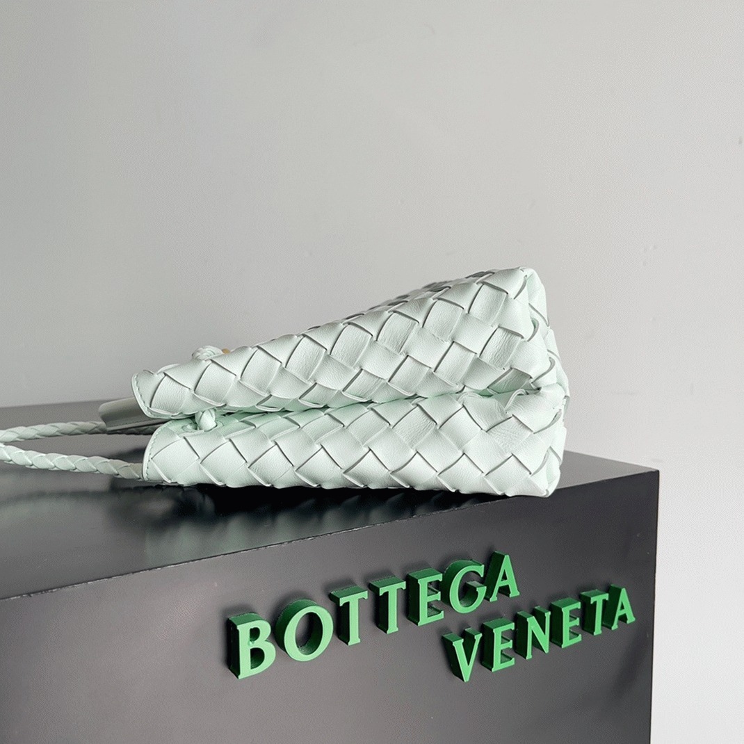 Replica B0tt*ga Ven*ta Small Andiamo Bag Glacier