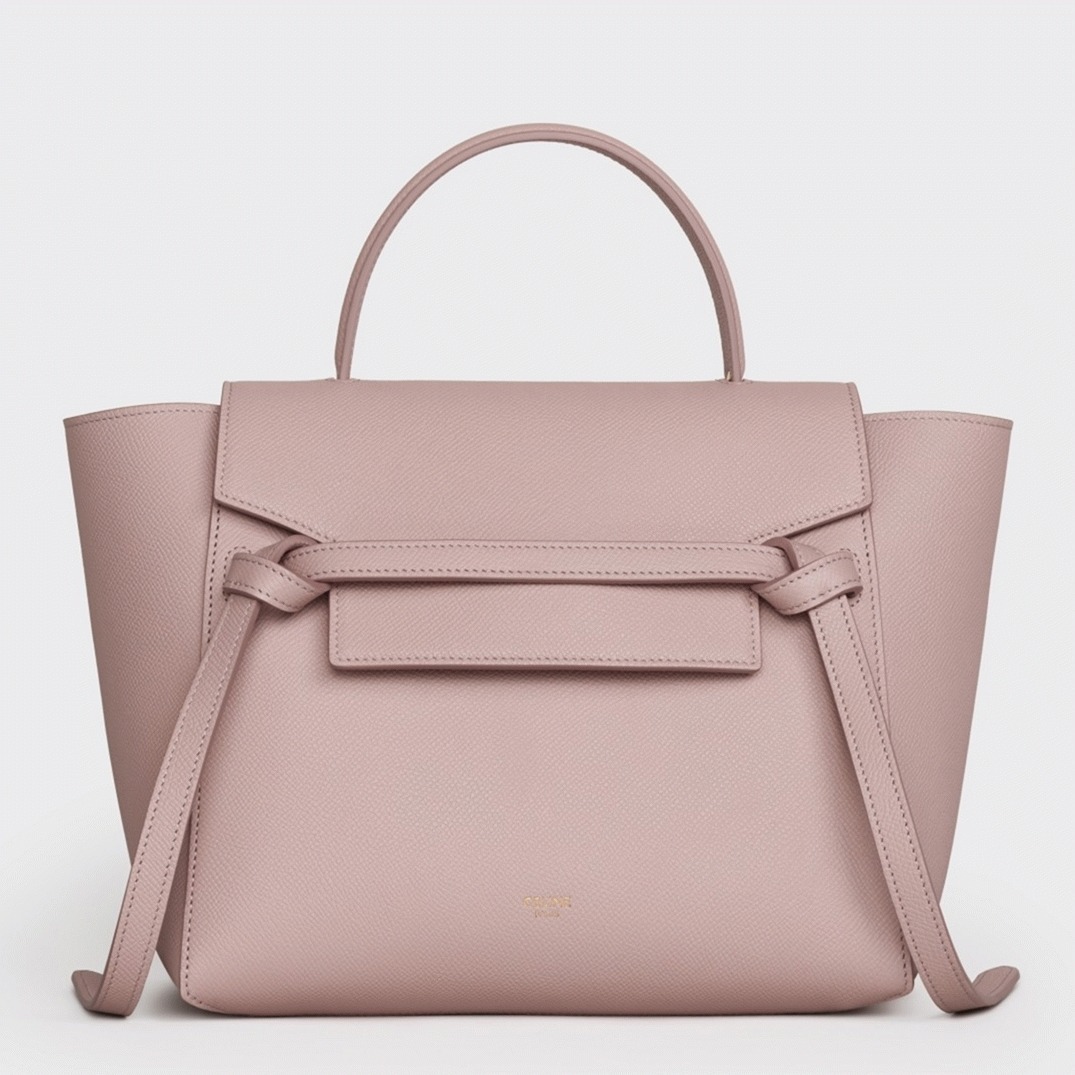 Ce1i*e Micro Belt Bag Imitation in Vintage Pink