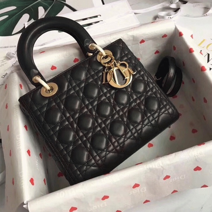 D10r Lady D10r Medium Bag in Black