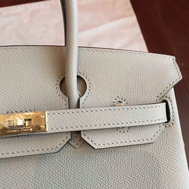 Top-Tier Grey H**me5 Birkin 25cm AAA Replica