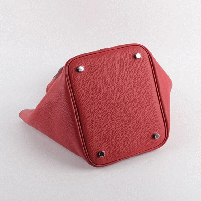 Red replica H**me5 Picotin Lock handbag