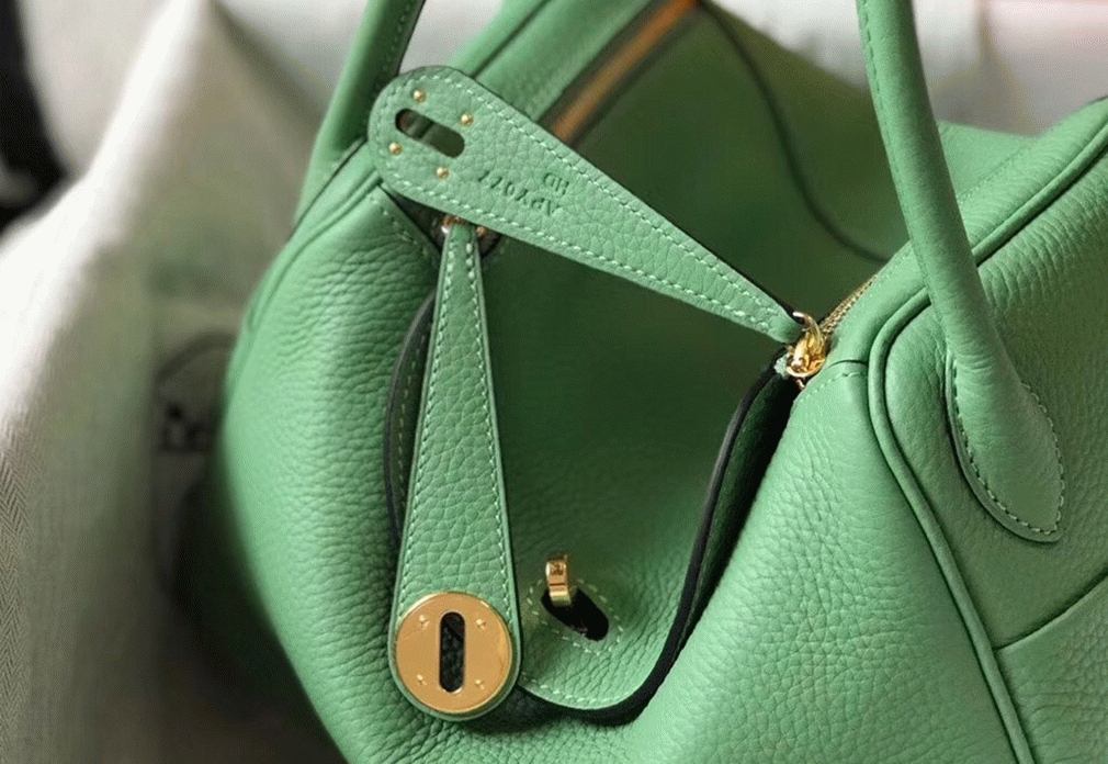 Replica H**me5 Lindy 30cm bag in vert criquet shade