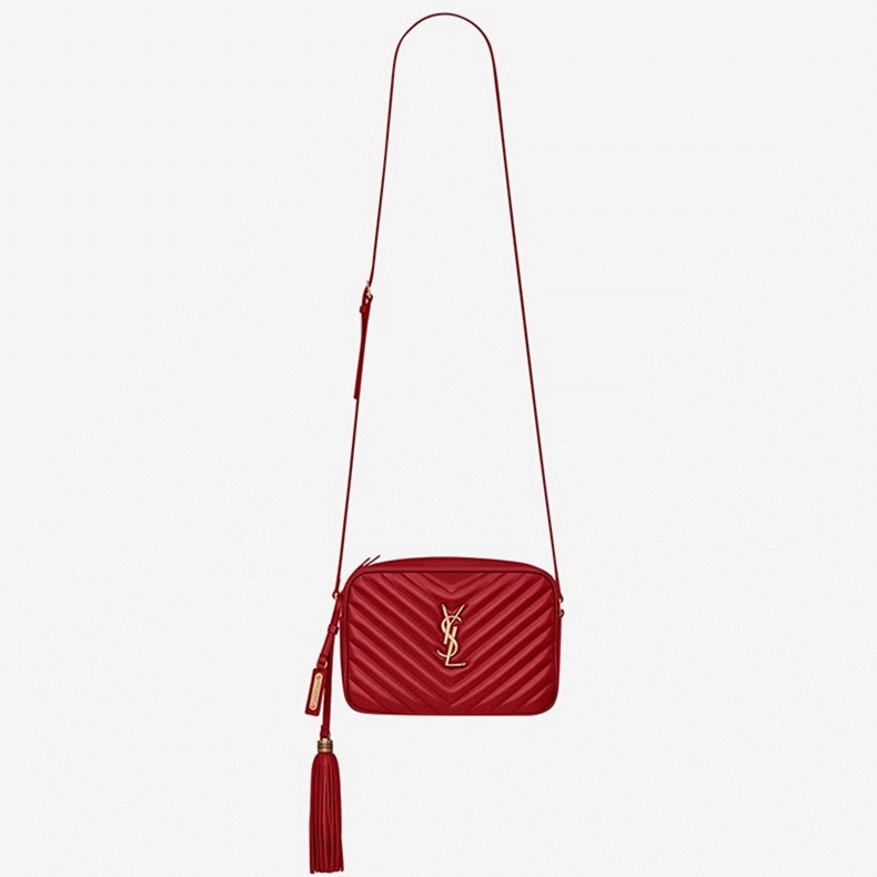 Replica Sa1nt Lau*nt Lou Camera Bag Red