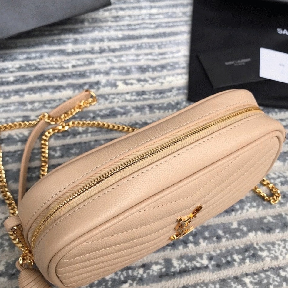 Replica Sa1nt Lau*nt Lou Mini Bag Beige