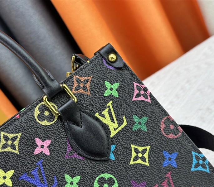L0vis Vvtt0n X TM Multicolored Onthego PM In Black