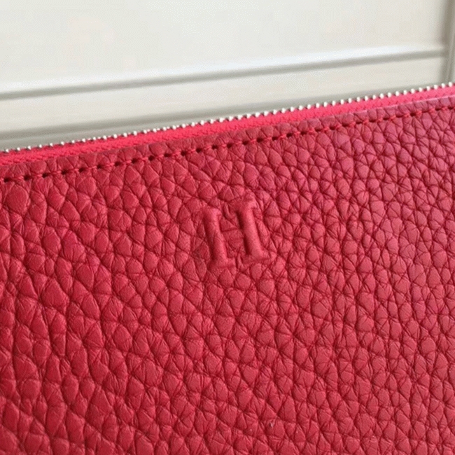 Red Fake H**me5 Wallet Azap Zipped