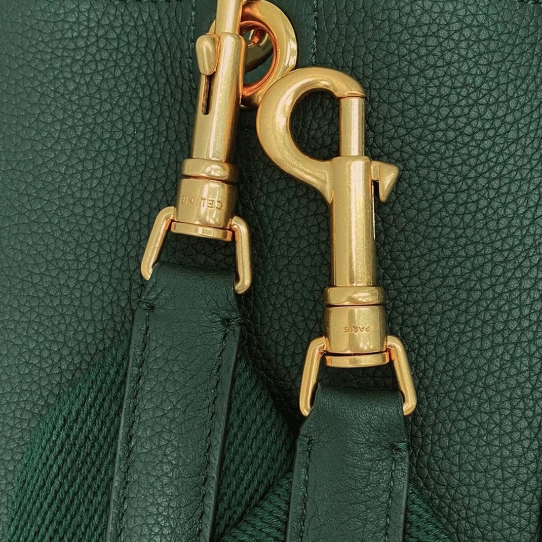 Top Quality Fake Ce1i*e Sangle Small Bucket Bag In Amazone Calfskin