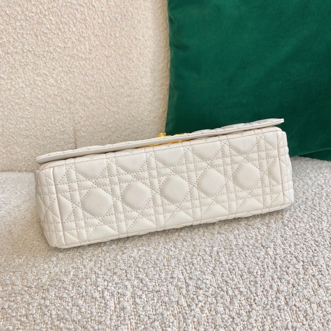 D10r Caro Large Bag Replica in White