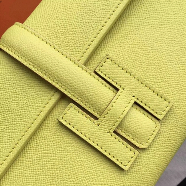 Soufre knockoff H**me5 Jige Elan clutch bag