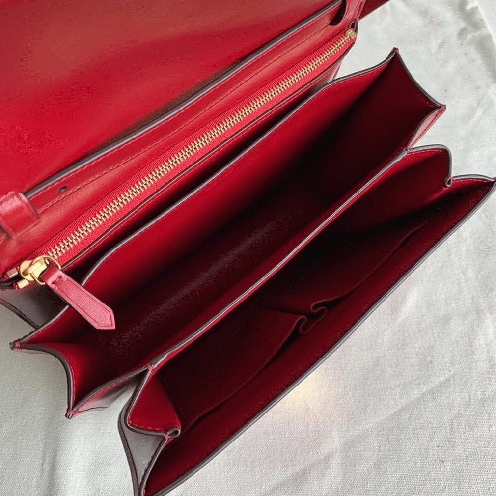 Top Quality Fake Ce1i*e Classic Box Medium Bag In Red