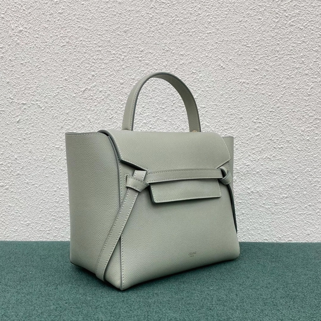Ce1i*e Micro Belt Bag Knockoff in Vert D eau