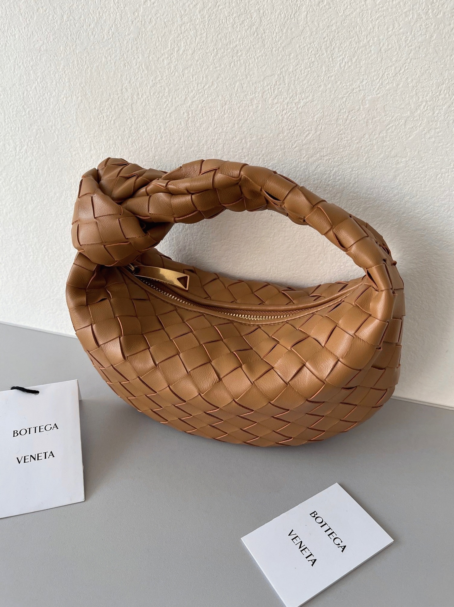 Knockoff B0tt*ga Ven*ta BV Jodie Mini Bag Caramel
