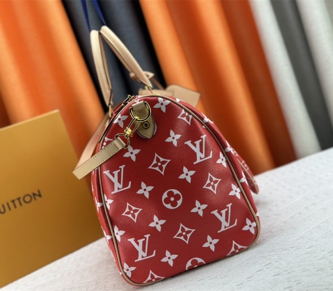 L0vis Vvtt0n Speedy P9 Bandouliere 50 Bag In Red