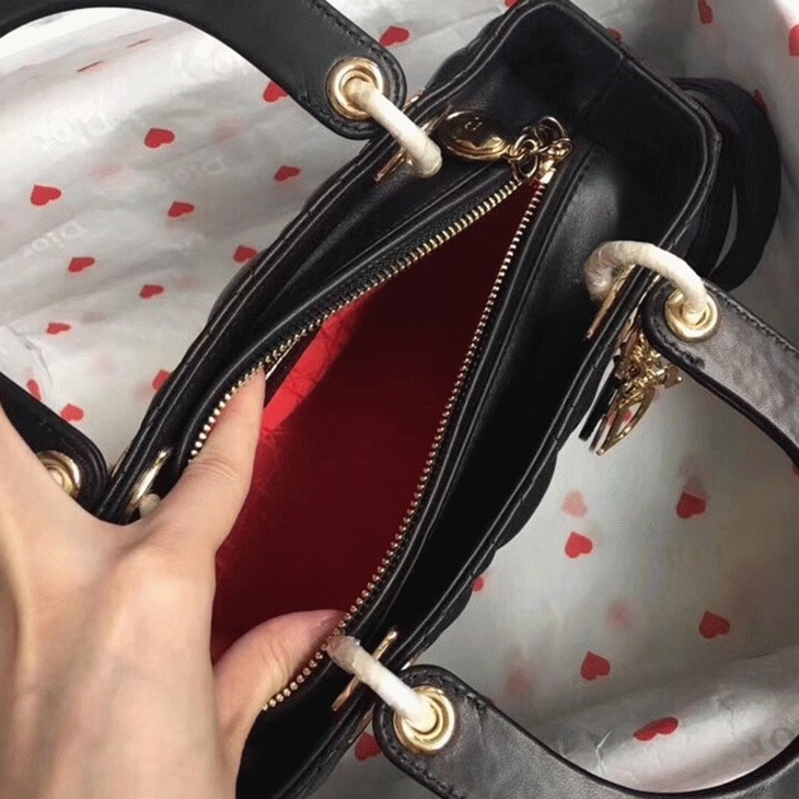 D10r Lady D10r Medium Bag in Black