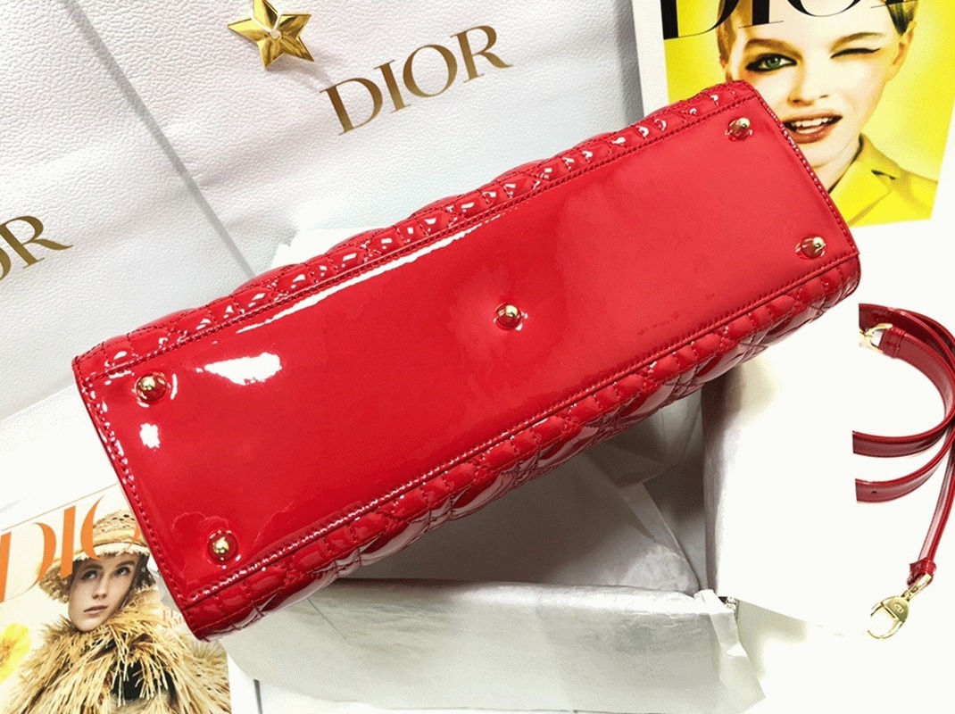 D10r Lady D10r Large Bag Fake in Red