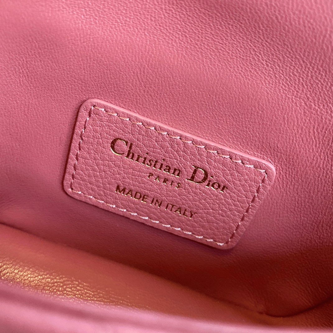 D10r Caro Micro Bag Fake in Pink