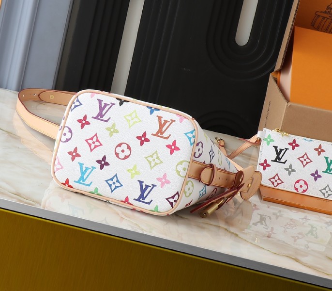 LV X TM Multicolored All In BB In White