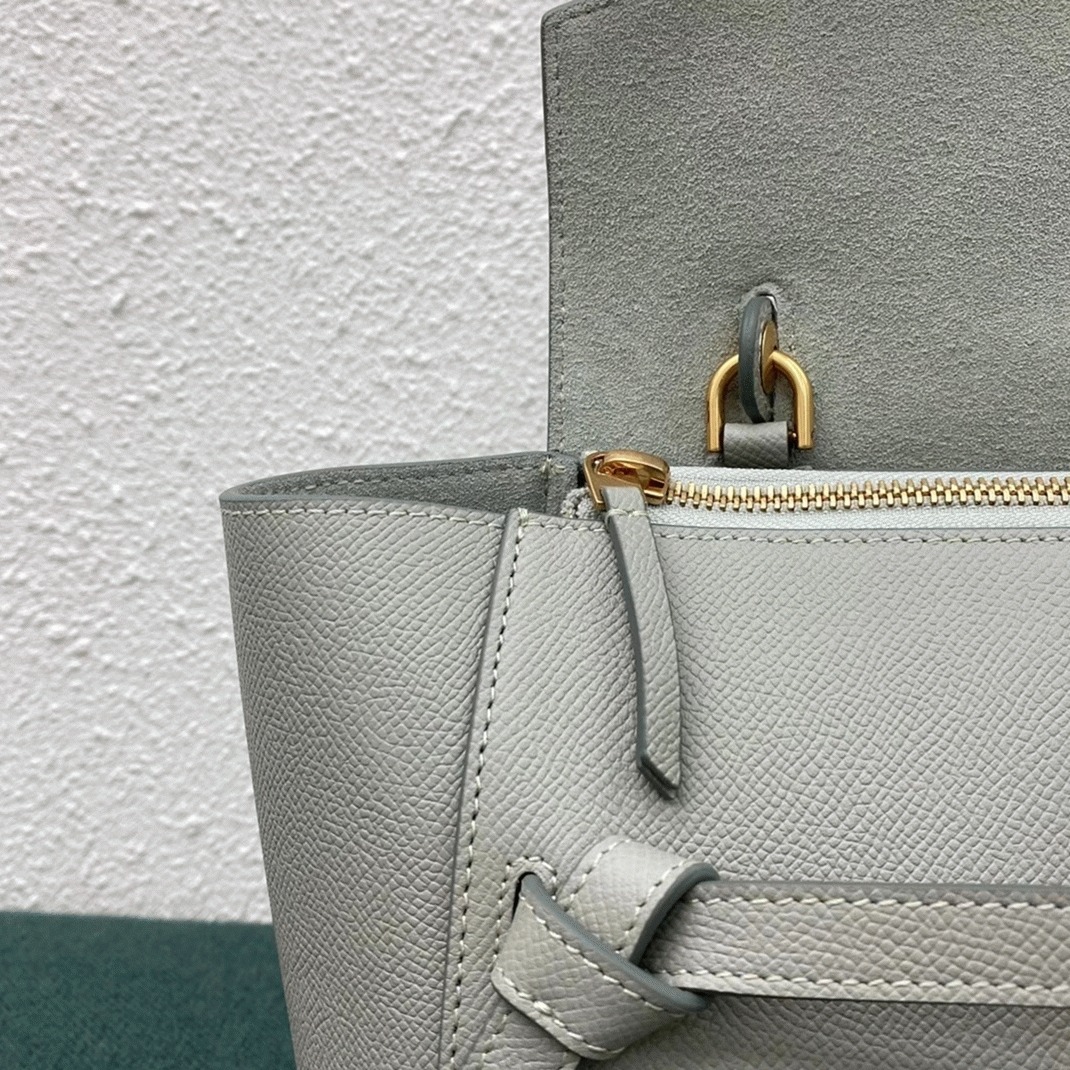 Ce1i*e Micro Belt Bag Knockoff in Vert D eau