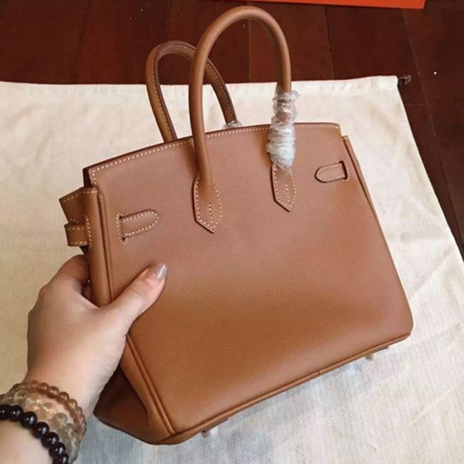Brown H**me5 Birkin 25cm AAAAA Quality Counterfeit