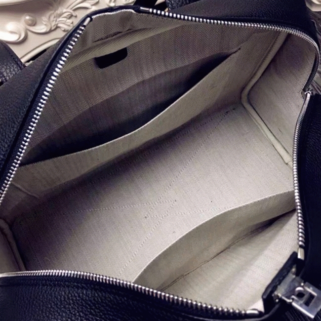 Black Designer Replica H**me5 Victoria II 35cm Bag