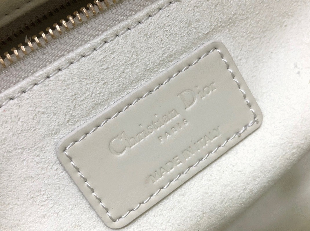 D10r Lady D10r Medium Bag Knockoff in White