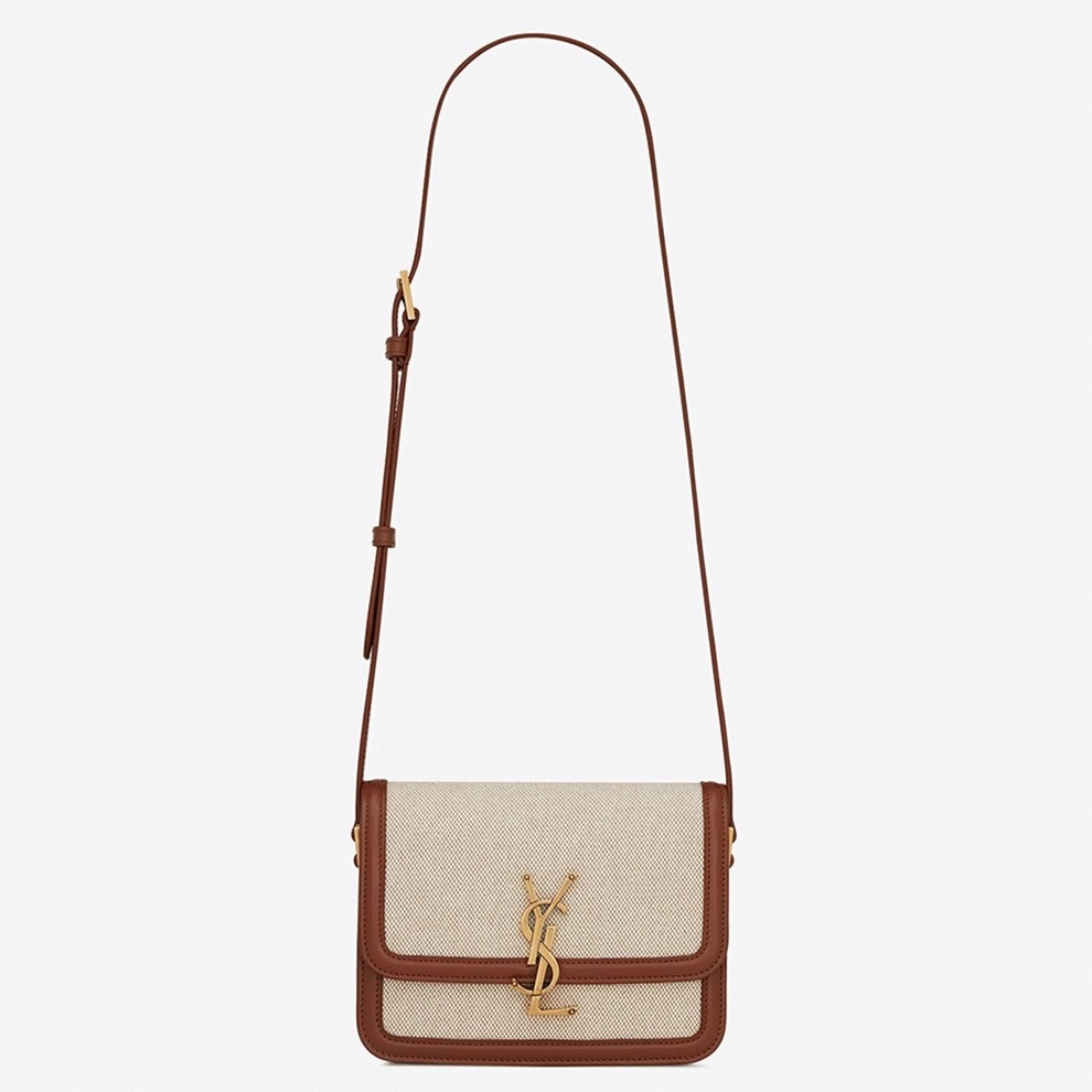 Fake Sa1nt Lau*nt Small Solferino Bag Canvas