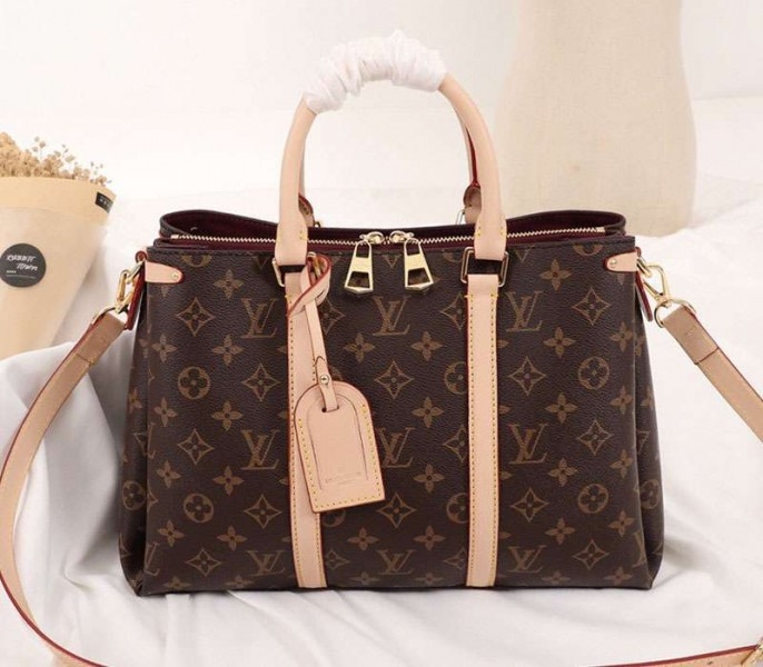 L0vis Vvtt0n Monogram Canvas Soufflot MM Bag