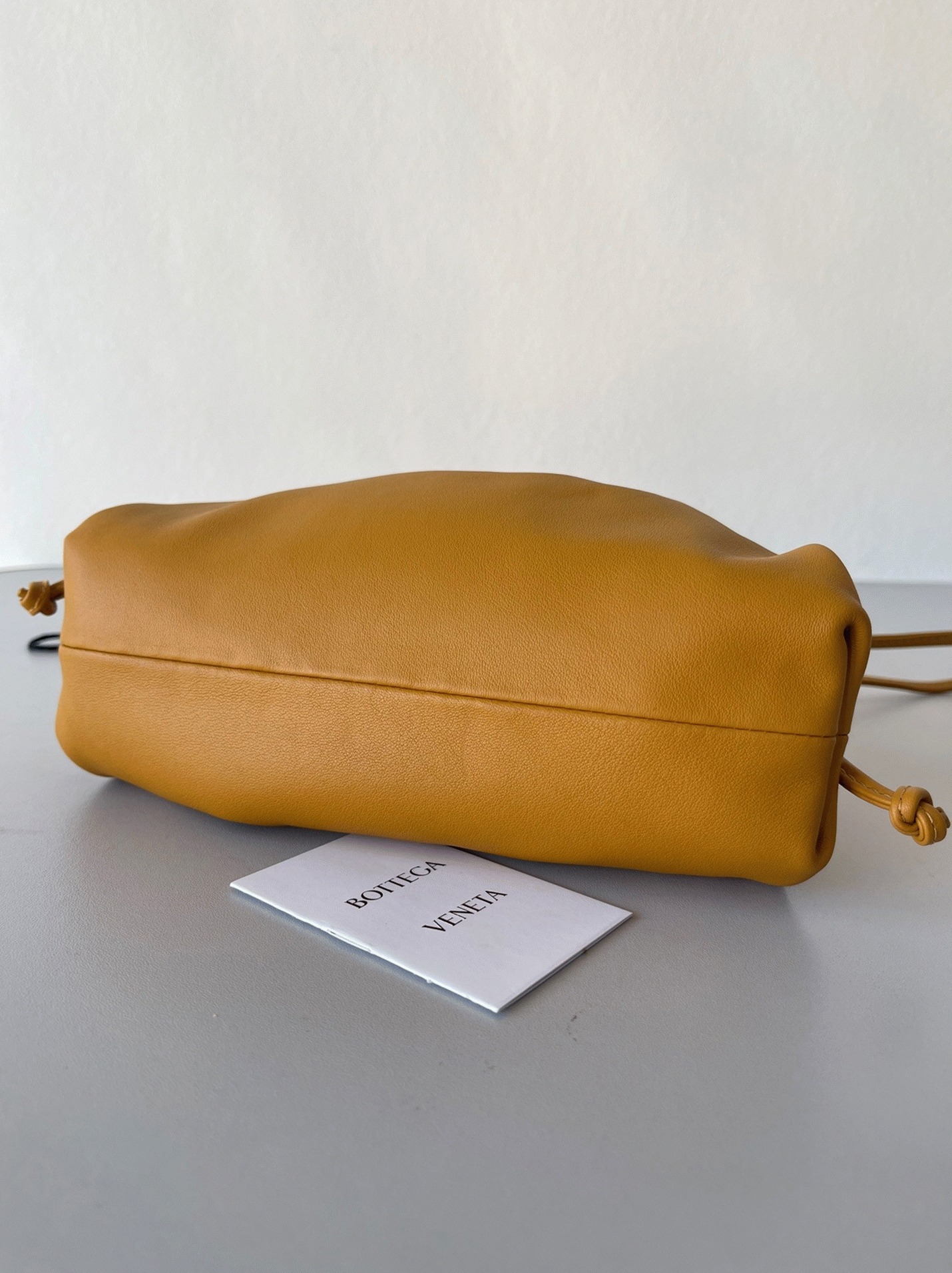 Replica B0tt*ga Ven*ta Mini Pouch with Strap Teak