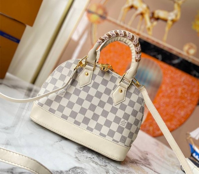 L0vis Vvtt0n Damier Azur Spring 2022 Alma BB Handbag