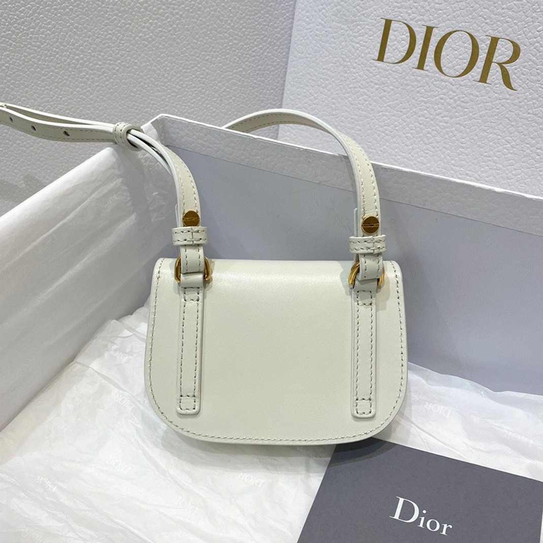 D10r Bobby Micro Bag Replica in White