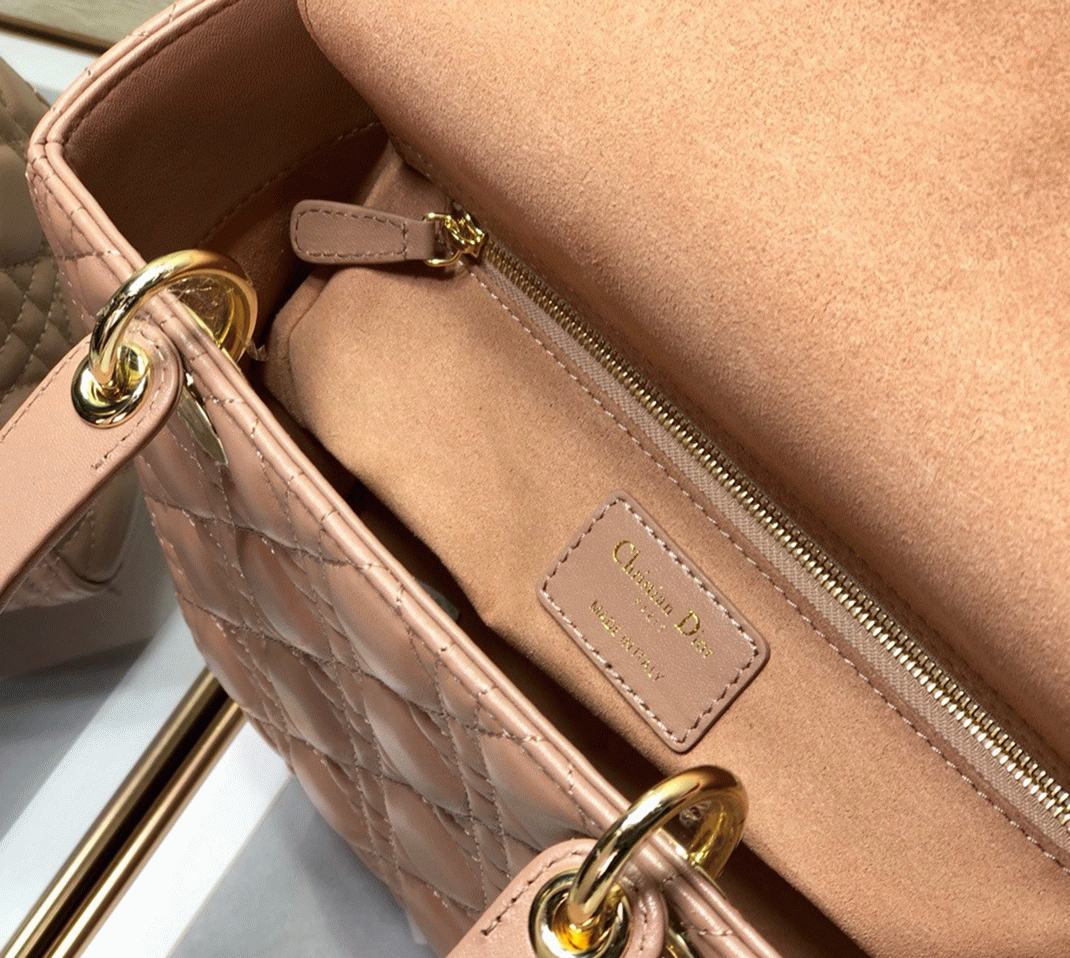 D10r Lady D10r Medium Bag Fake in Blush