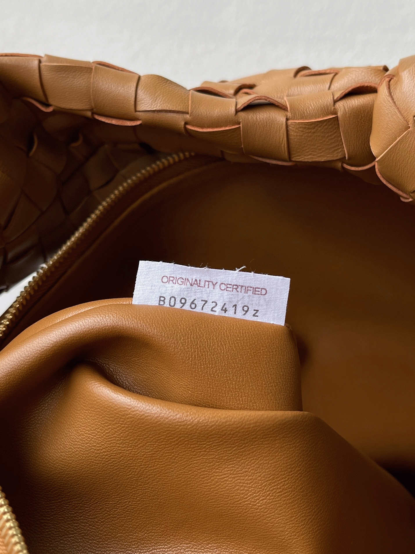 Knockoff B0tt*ga Ven*ta BV Jodie Teen Bag Caramel