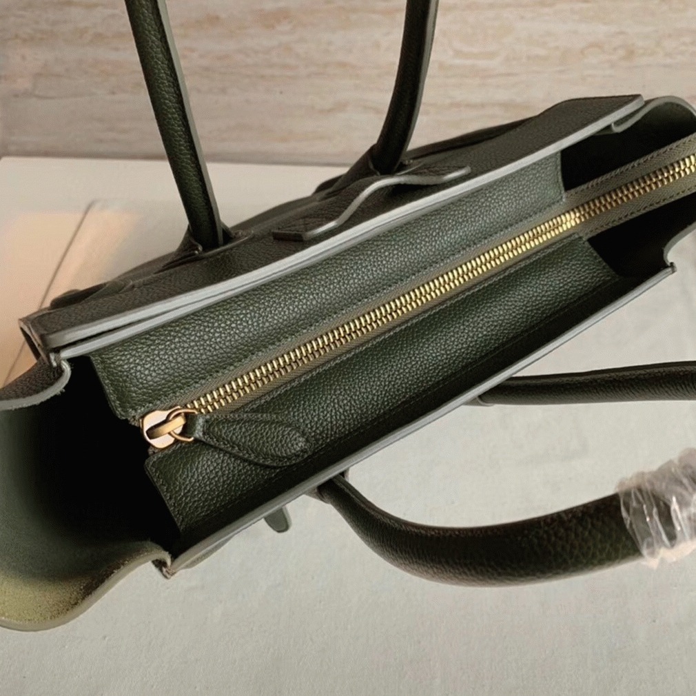 ce1i*e micro lU*gage tote bag knockoff in khaki green