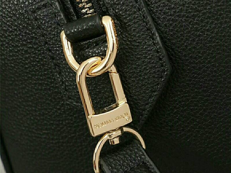 L0vis Vvtt0n Monogram Empreinte Speedy Bandouliere 25 Handbag In Black