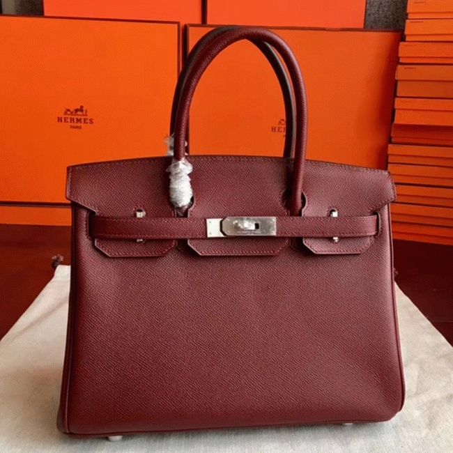 Bordeaux H**me5 Birkin 35cm Replica Designer-Inspired Bag