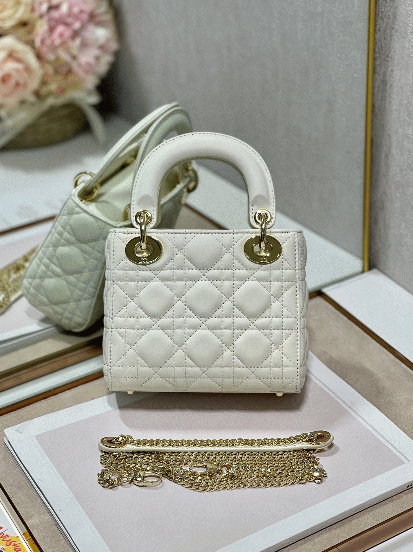 D10r Lady D10r Mini Bag Fake in White