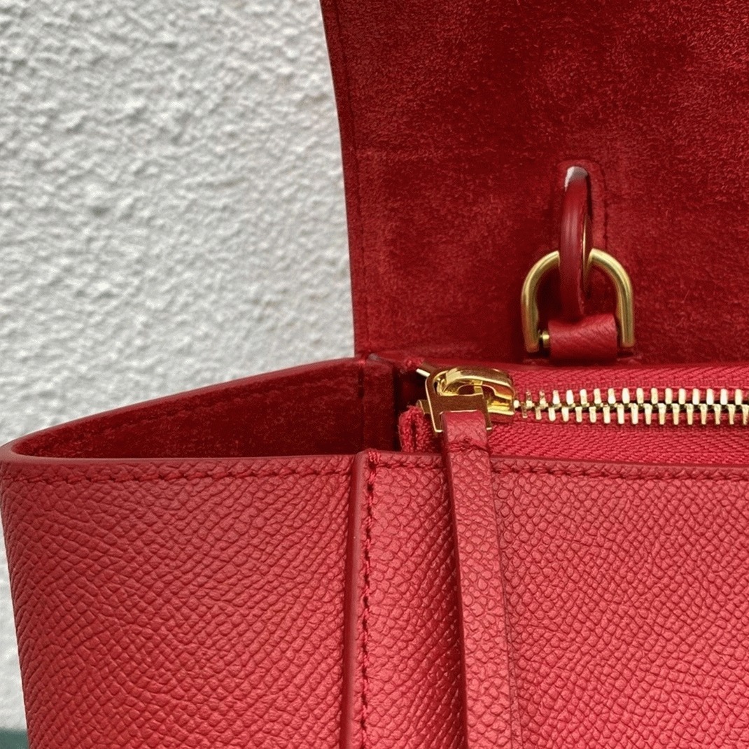 Ce1i*e Micro Belt Bag Replica in Red
