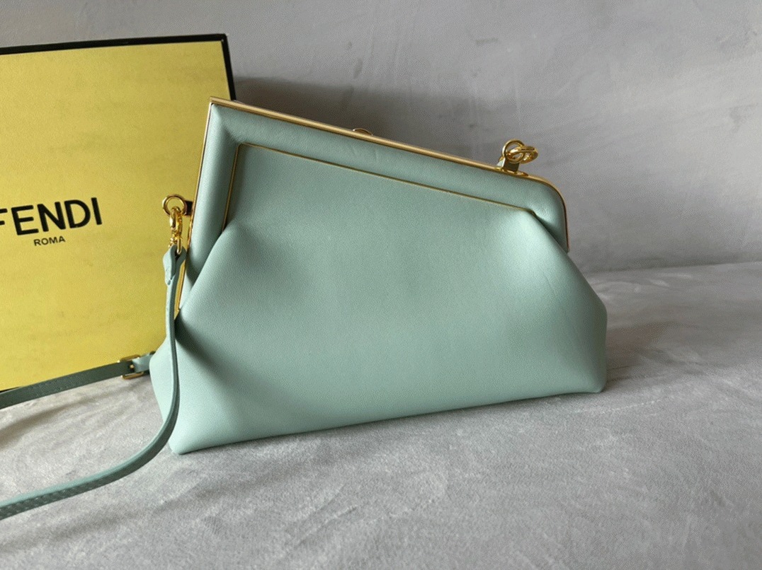 Top Quality Fake F**di First Small Bag In Mint Green