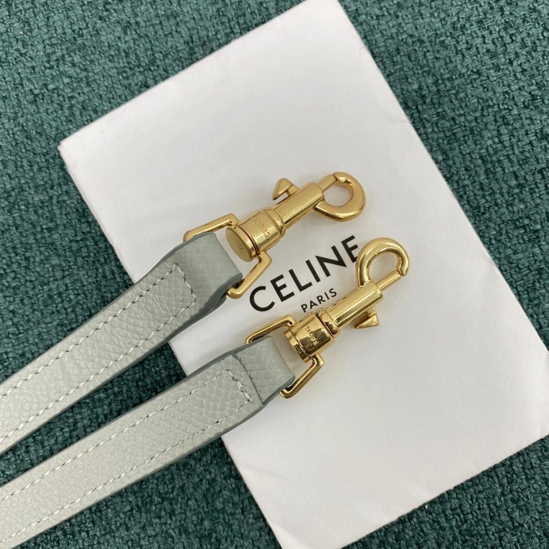 Ce1i*e Belt Nano Bag Imitation in Vert D eau