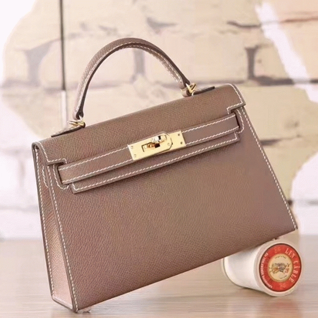 Etoupe Epsom Replica H**me5 Kelly 20cm Elegant Tote
