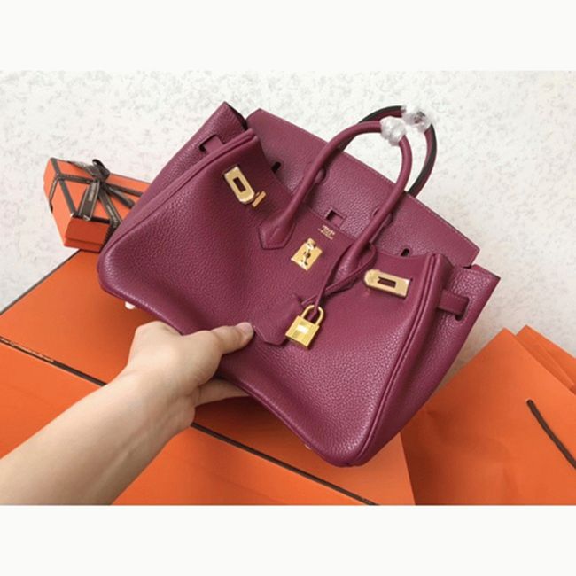 Ruby H**me5 Birkin 25cm AAA Replica Handbag