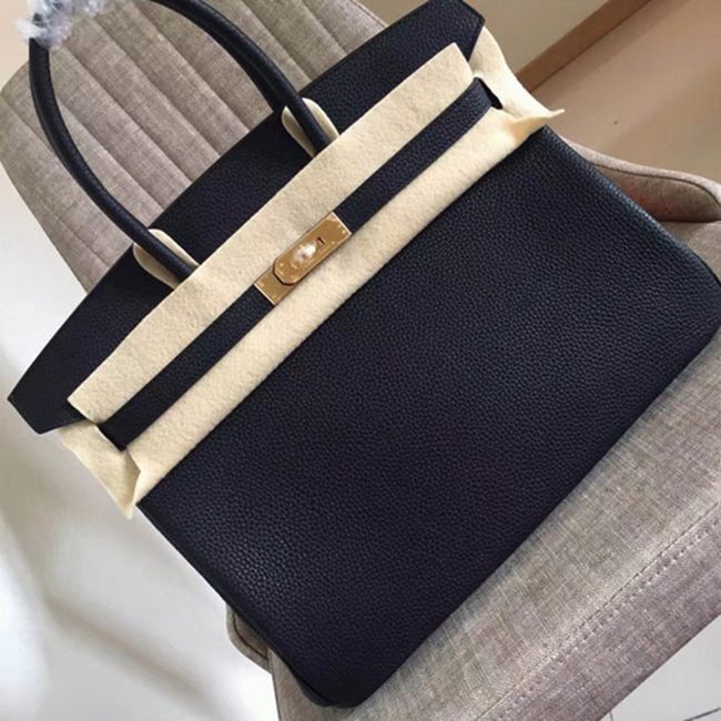 Classic Black H**me5 Birkin 30cm Replica Handbag