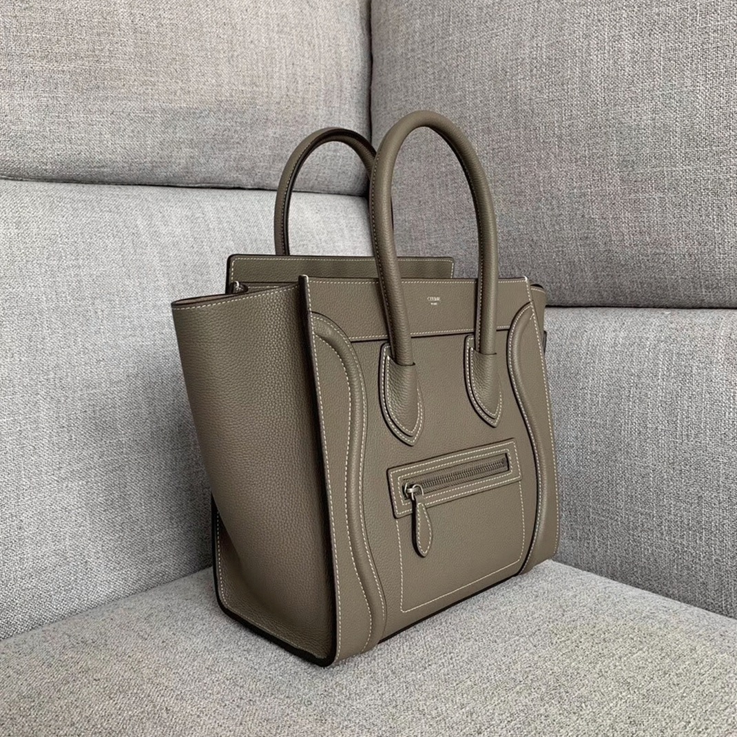ce1i*e micro lU*gage tote bag knockoff in souris